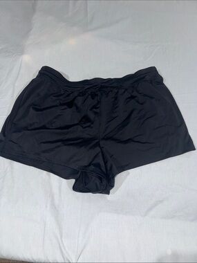 Cacique Black One-Piece Swim Short Cover